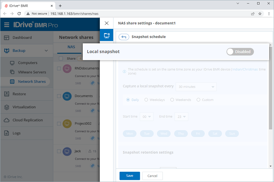 ISCSI create share