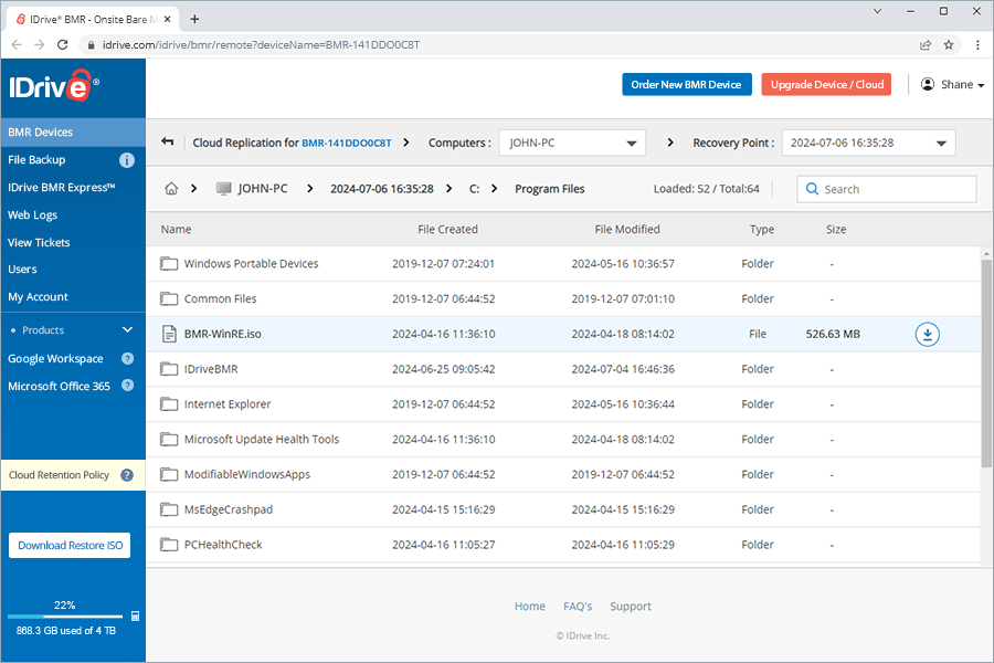  view client wise status