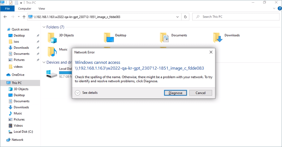 File restore