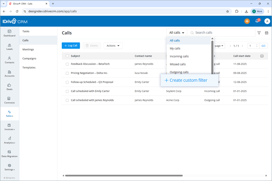 IDive crm
