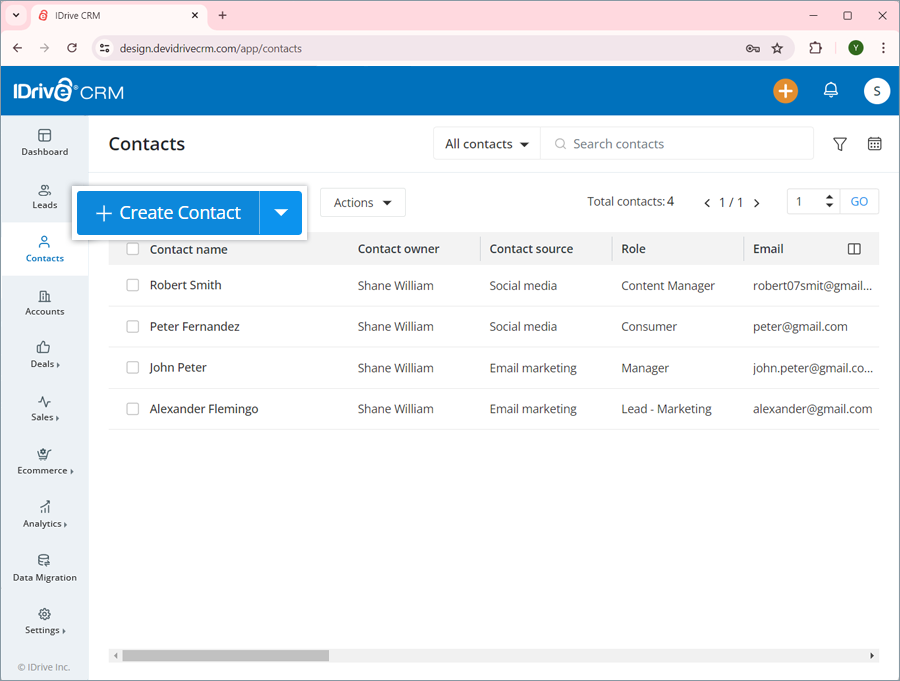 IDive crm