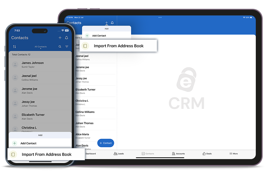 IDrive CRM