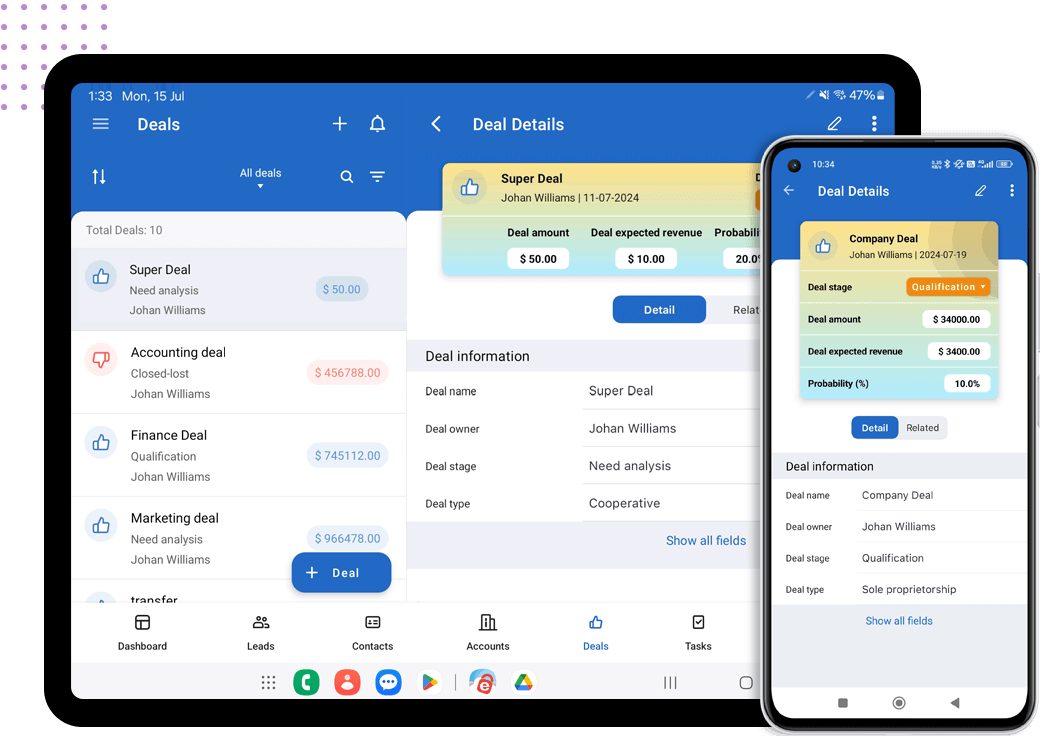 IDrive CRM