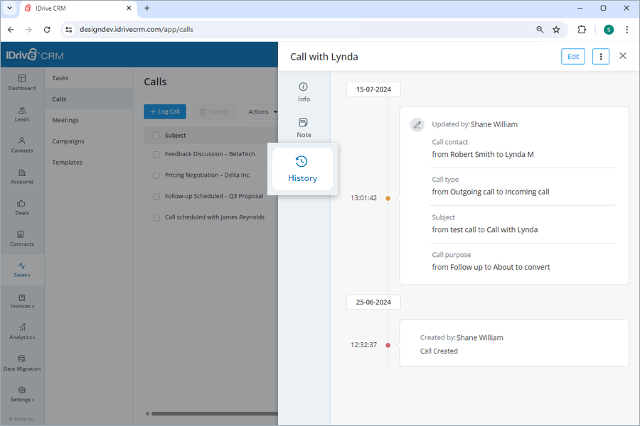 IDive crm