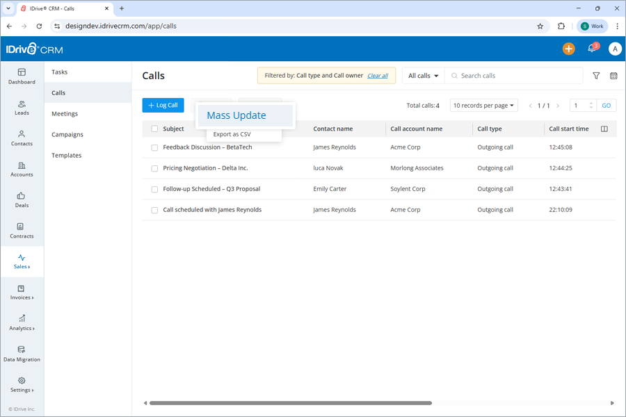 IDive crm