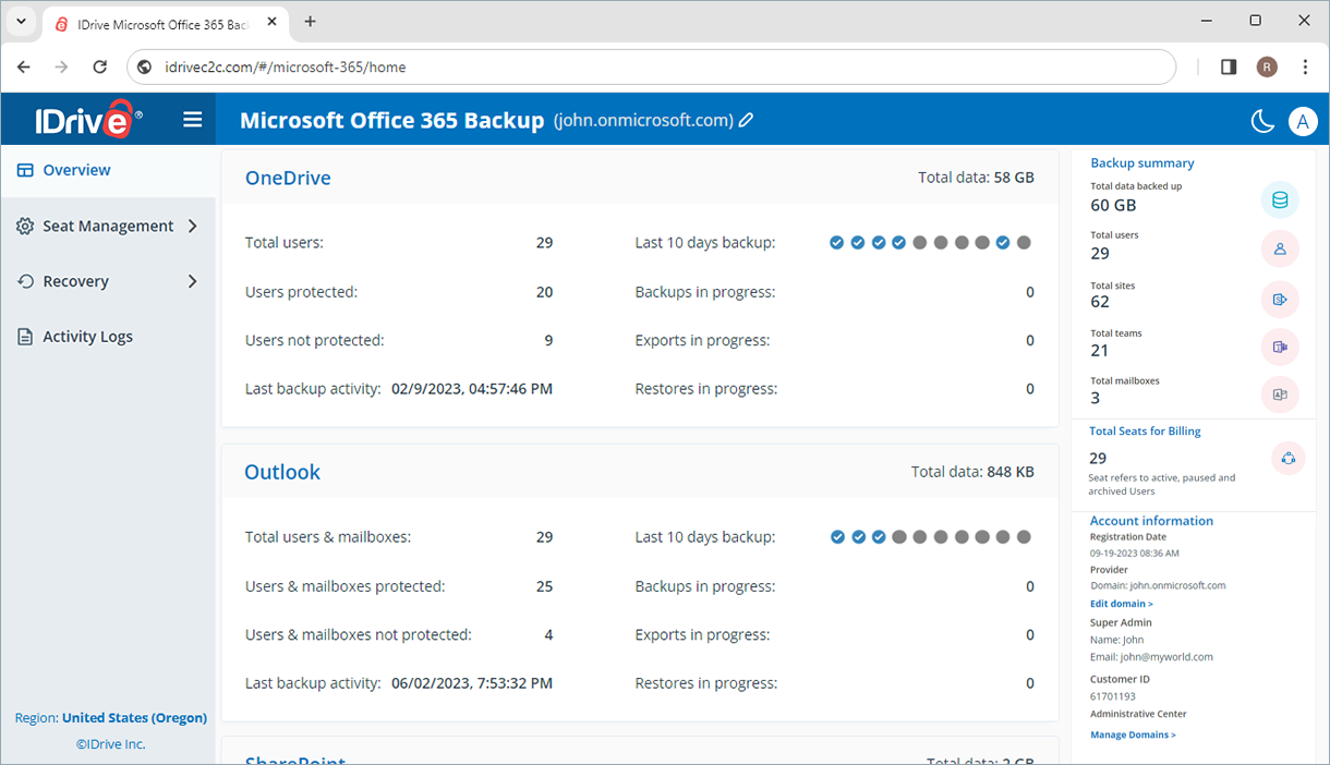 Configure MS acc