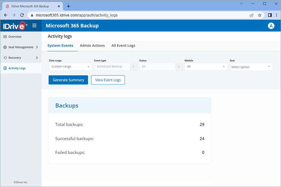  view client wise status