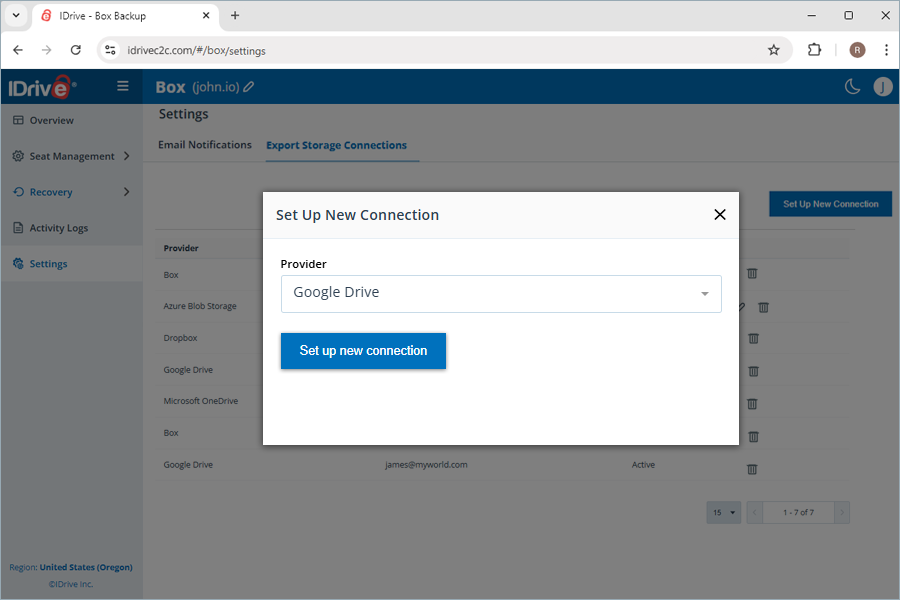view client wise status