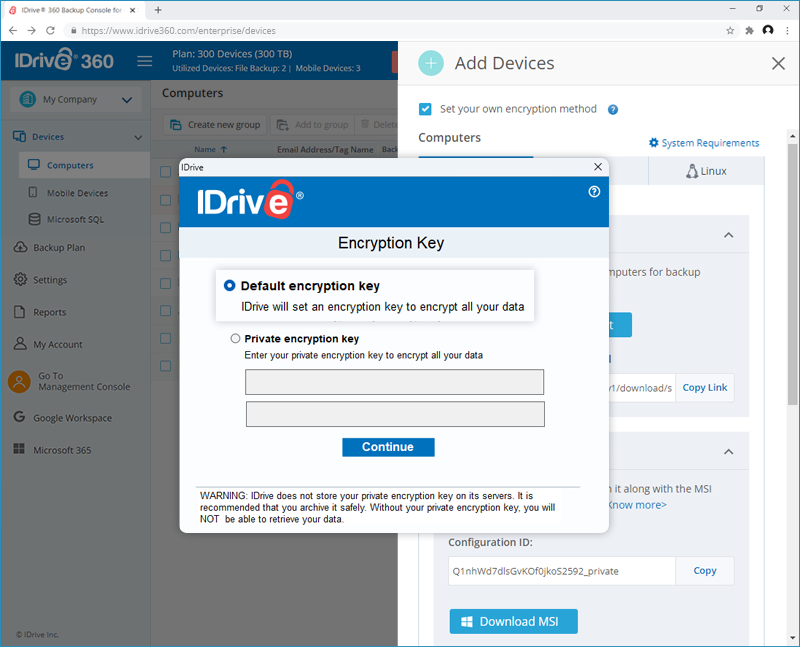 Idrive 360