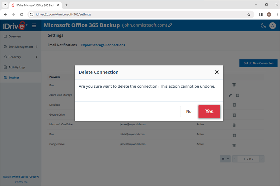 view client wise status