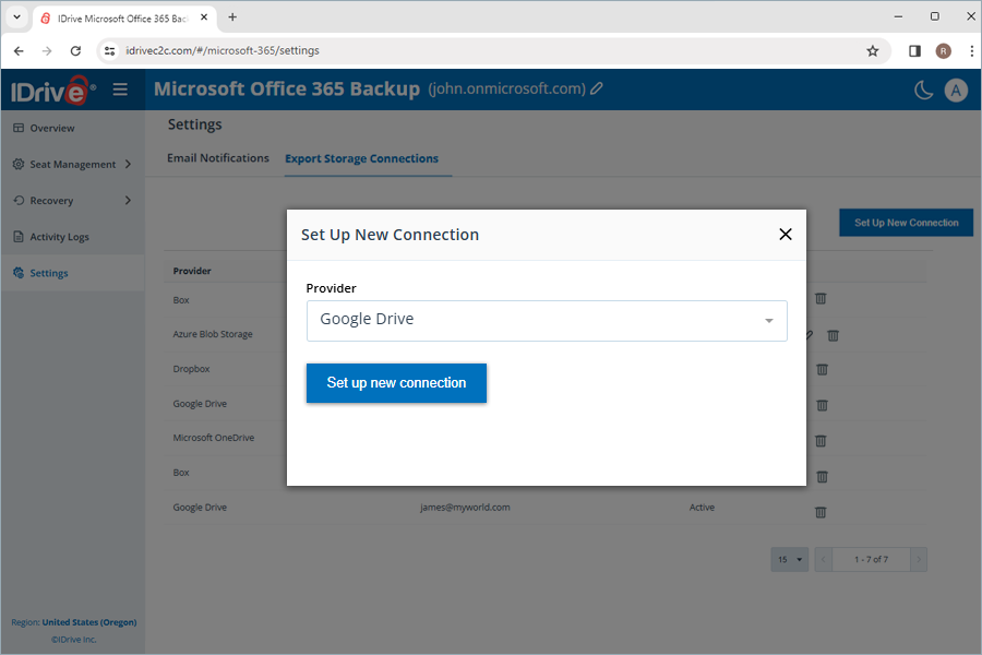 view client wise status