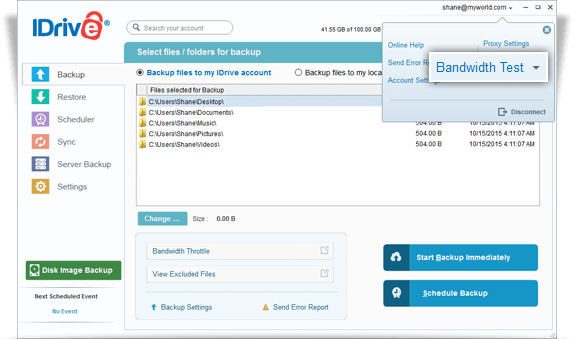 remote backup drive