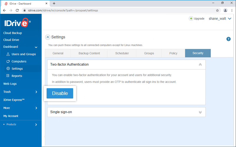 online backup security faq
