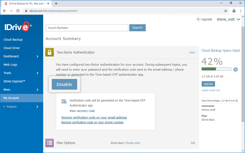 online backup security faq