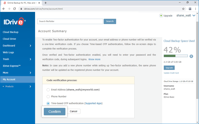 online backup security faq