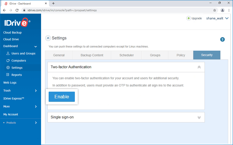 online backup security faq