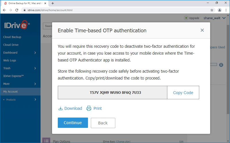 online backup security faq