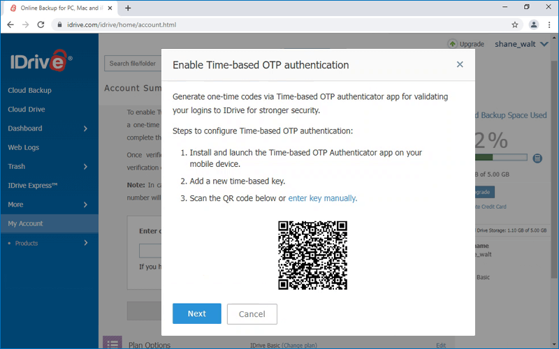 online backup security faq