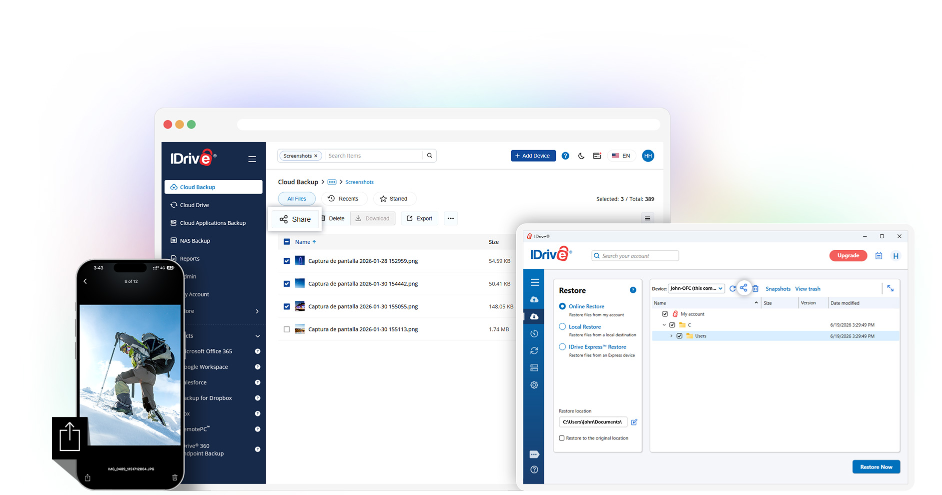 File Sharing Modes