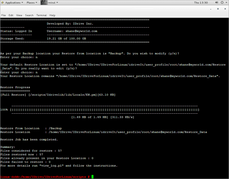 restoreScript