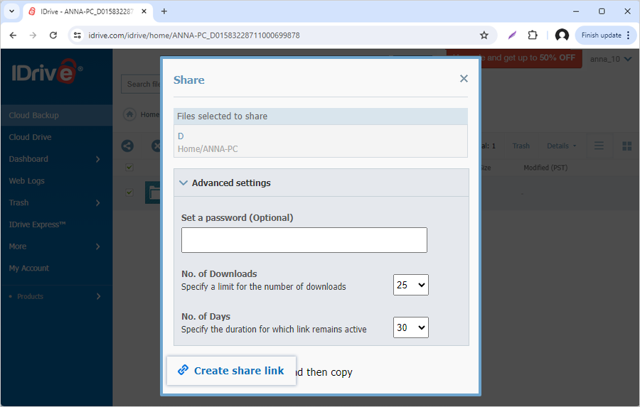 online backup classic faq