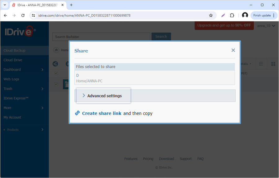 online backup classic faq