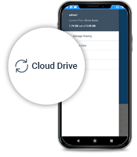 IDrive mobile application