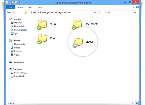 Synch Folders In Vista