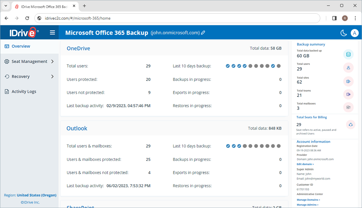 Configure MS acc