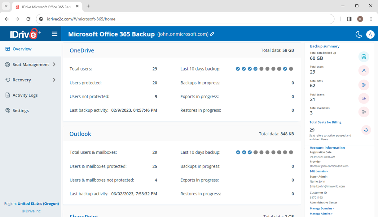 Configure MS acc