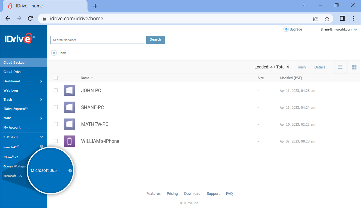 signup acc