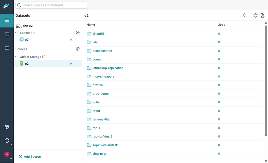 Under Settings, select Global Storage Settings