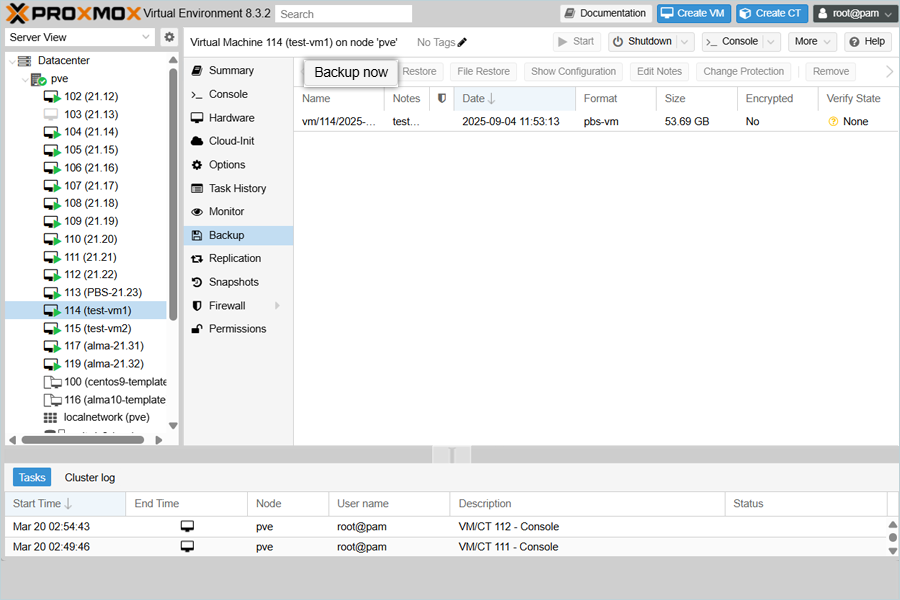IDrive e2 with proxmox backup