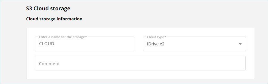 IDrive e2