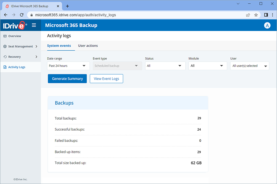  view client wise status