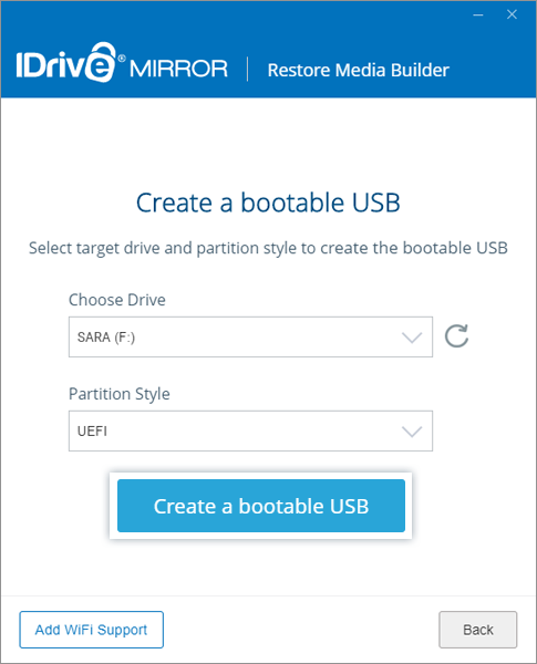 IDrive Mirror