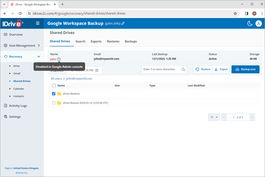 view client wise status