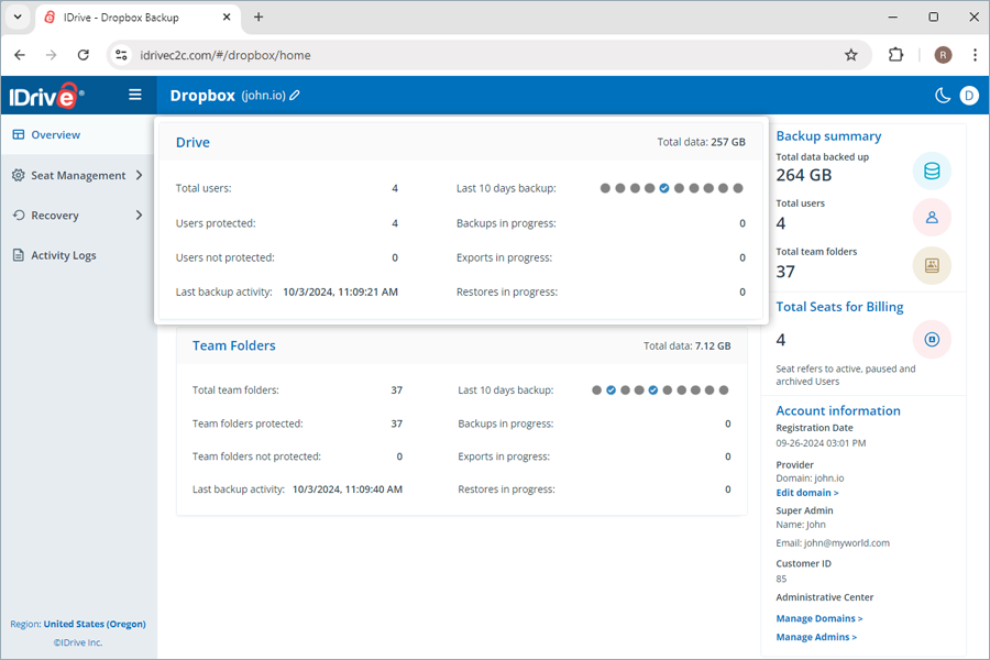  view client wise status