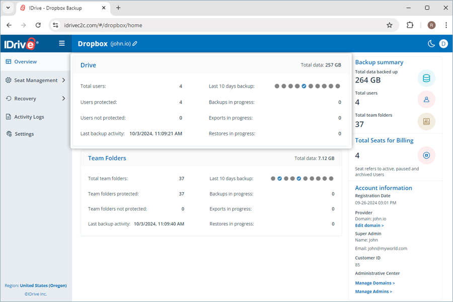  view client wise status