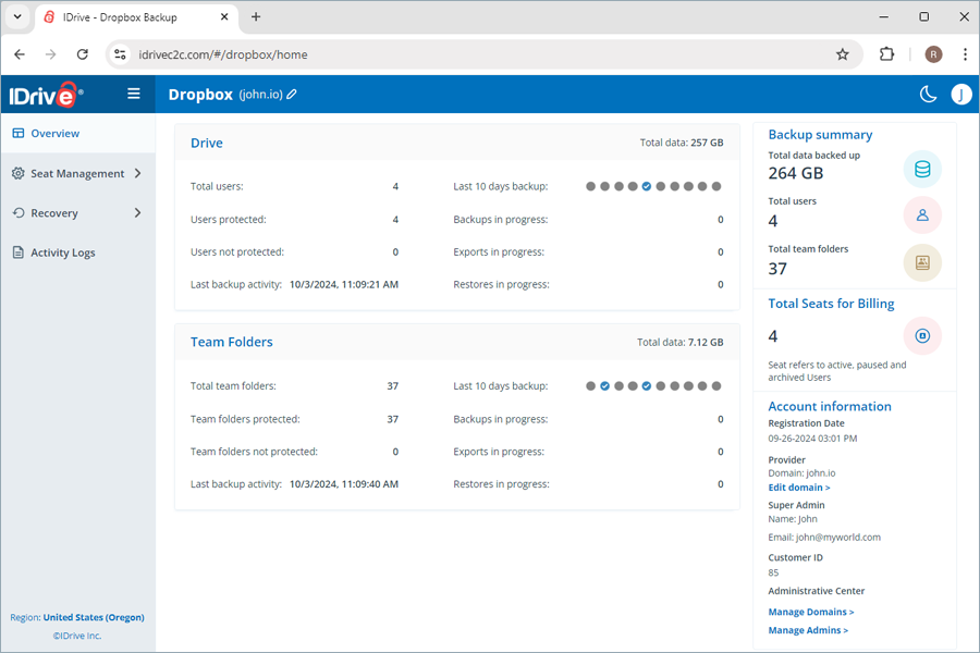  view client wise status