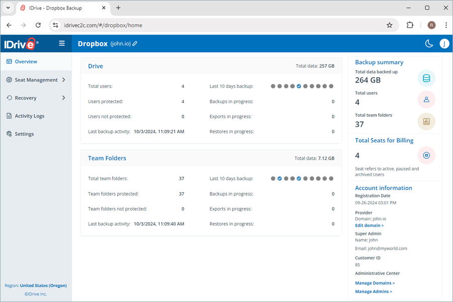  view client wise status