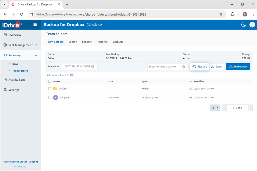  view client wise status