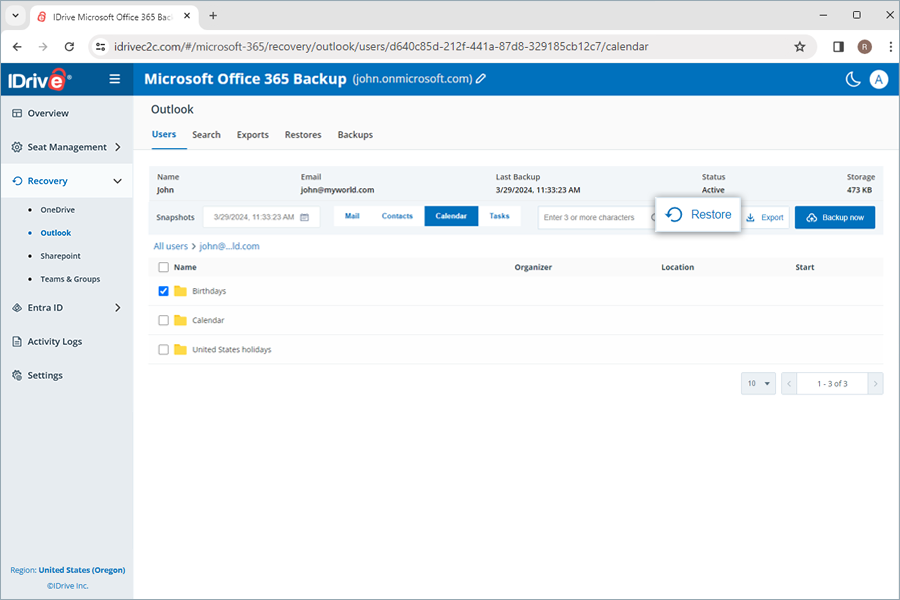  view client wise status
