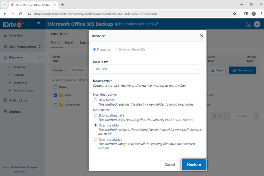  view client wise status