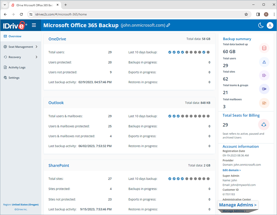  view client wise status