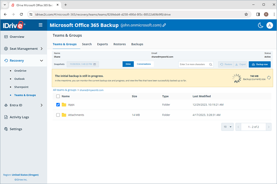  view client wise status
