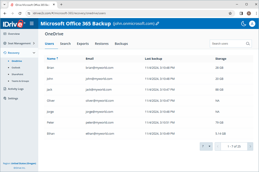  view client wise status