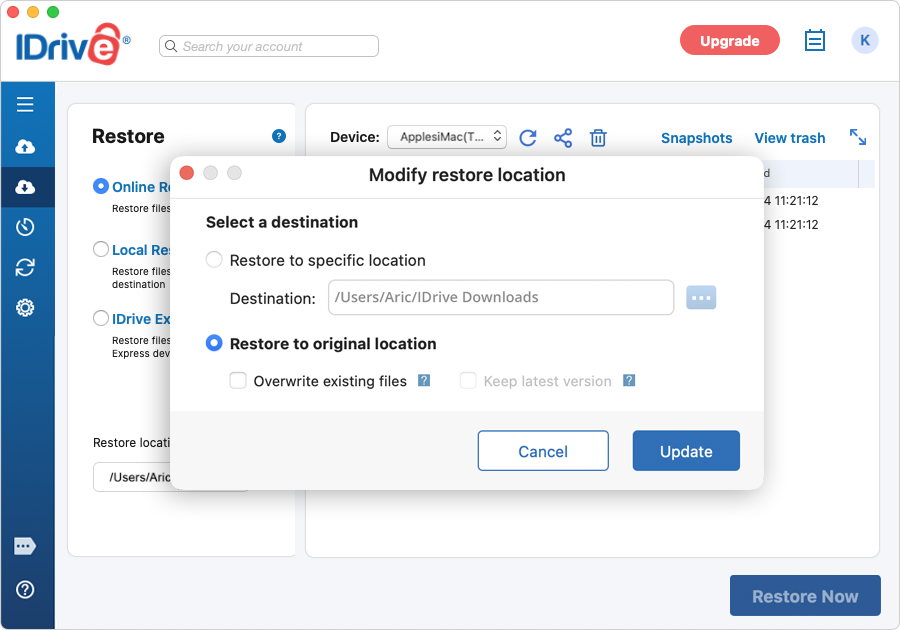 Show hidden files / folders