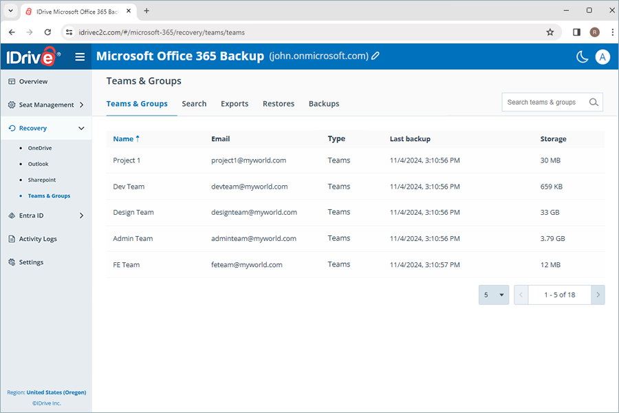  view client wise status