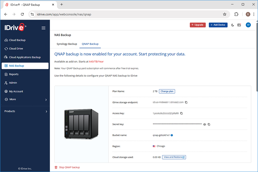 Copy access url